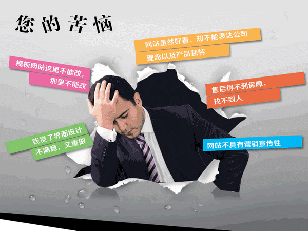 企業(yè)使用模板建站的缺點，拒絕模板網(wǎng)站